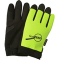 Hi Viz Touchscreen Mechanics Gloves